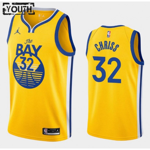Golden State Warriors Trikot Marquese Chriss 32 2020-2021 Jordan Brand Statement Edition Swingman - Kinder